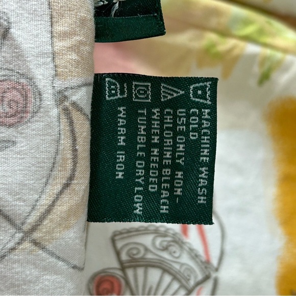 Lemon Grass Studio Skirt Midi Patterned With Hot Pink Ribbon Tie Size 14 - Picture 4 of 6